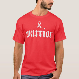 Lung Cancer Awareness Warrior White Ribbon Gift2 T Shirt