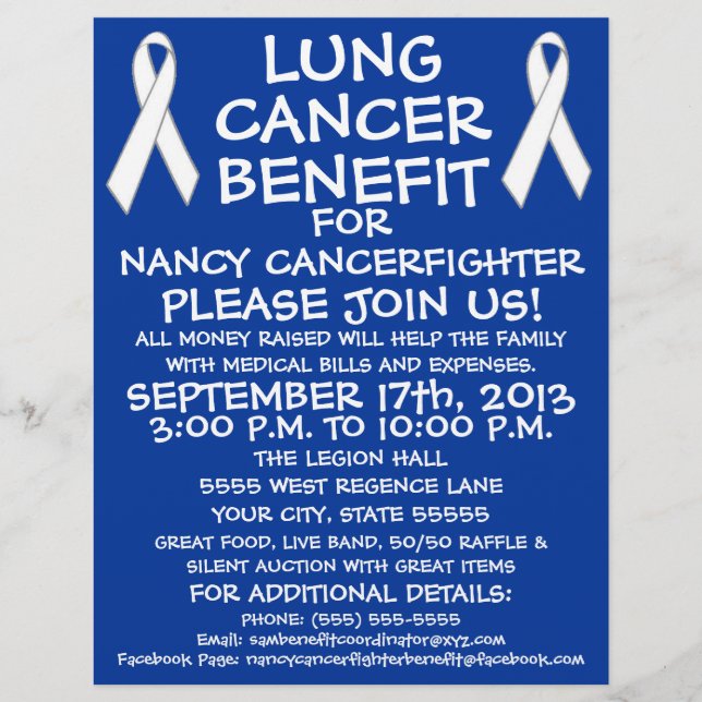 Lung Cancer Benefit Flyer (Framsidan)