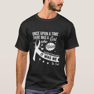 Lung Cancer Fight Cancer Ribbon T Shirt