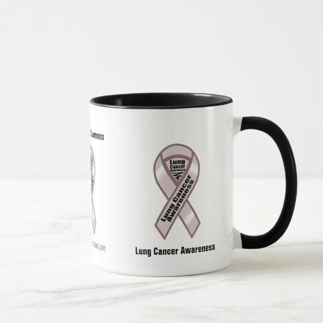 Lung Cancer-medvetenhet Mugg (Höger)
