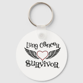 Lung Cancer Survivor Nyckelring