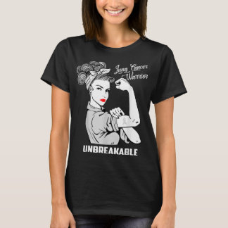 Lung Cancer Warrior Unbreakable T Shirt Awareness 