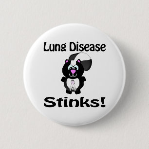 Lung Disease Stinks Skunk Awareness Design Knapp