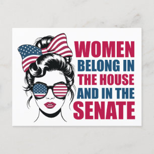 Lung feminist citat politisk amerikansk kvinna vykort