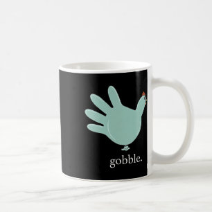 Lung Gobble Turkey Glove Medical Nures Thanksgivi Kaffemugg