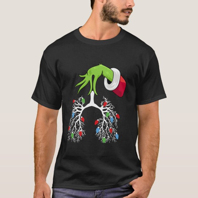 Lung jul Ljus Respiraterapist RT Nur T Shirt (Framsida)