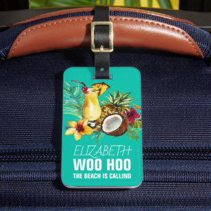 Lung Personlig Tropical Cocktail Bagagebricka
