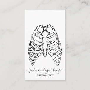 Lung pulmonolog läkare visitkort