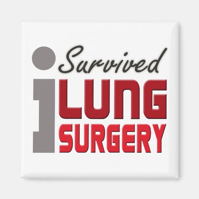 Lung Survivor Magnet (Framsidan)