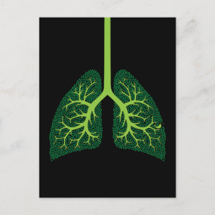 Lung Träd Vykort