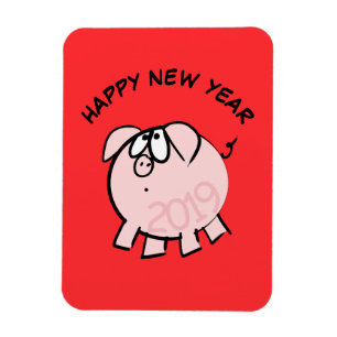 Lungande 4 Tecknader i illustration Gris År 2019 R Magnet