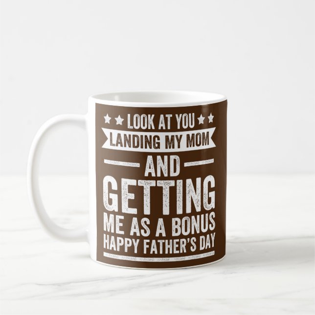 Lungande Pappa... -....och att du landar mitt Mamm Kaffemugg (Vänster)