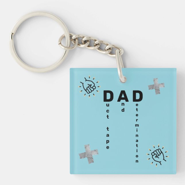 Lungblått "D.A.D. = röktband och bestämning" (Framsidan)