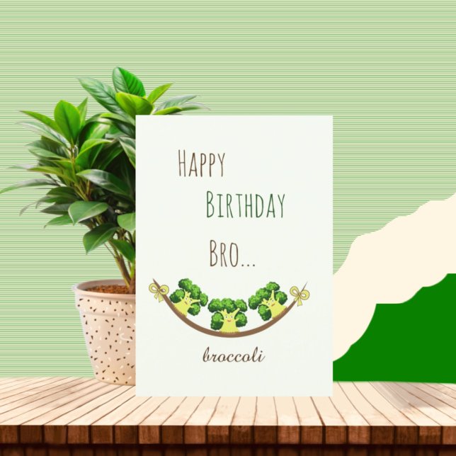 Lungbroccoli Julkort (Skapare uppladdad)