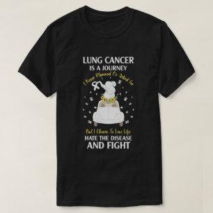Lungcancer är en resa t shirt