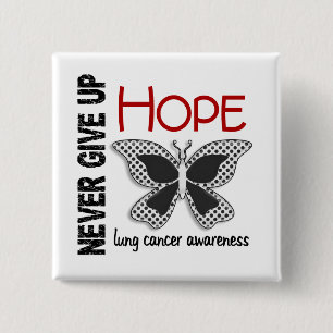 Lungcancer ger aldrig upp hoppfjäril 4,1 knapp