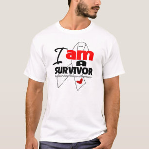 Lungcancer - I-förmiddag en överlevande T Shirt