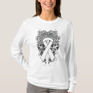 Lungcancer - kall servicemedvetenhetslogan t shirt