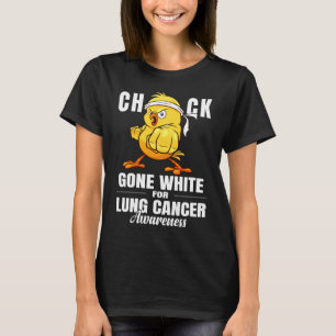 Lungcancer lustig chick krigare t shirt