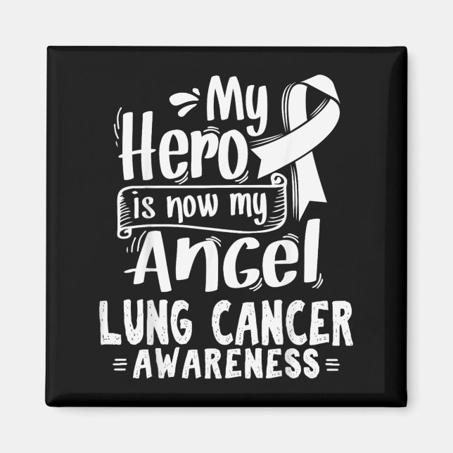 Lungcancer Magnet (Framsidan)