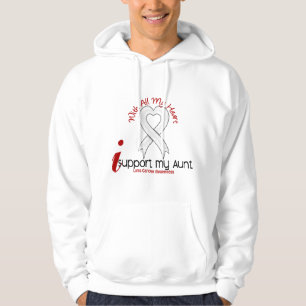 Lungcancer stöttar jag min moster hoodie
