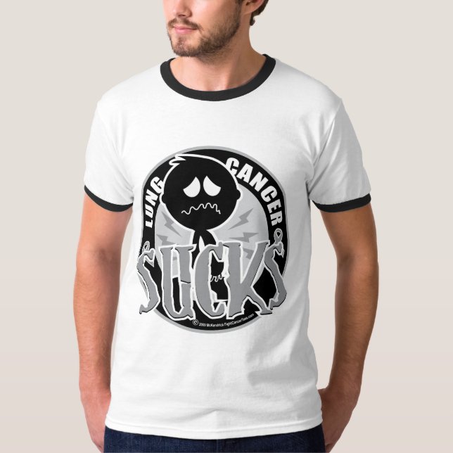 Lungcancer suger t-shirt (Framsida)