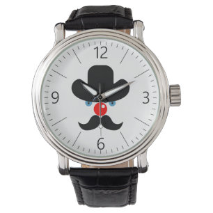 Lungclown ansikte armbandsur
