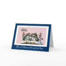 Lungdjur - Cute Vintage Frogs-årsdag