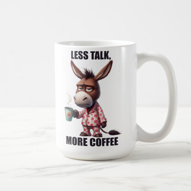 Lungdjur/kaffe/Donkey Kaffemugg (Höger)