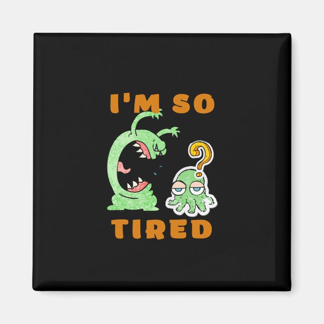 Lungdjur Sarkastic Cute Magnet (Framsidan)