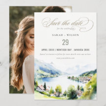Lungern Switzerland Landscape Wedding Photo