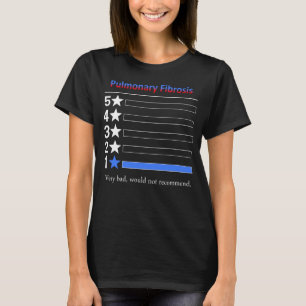 Lungfibros Mycket dålig, skulle inte rekommendera T Shirt
