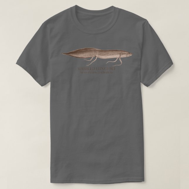 Lungfisk Protopterus Aquarium Monster Fish Keeper T Shirt (Design framsida)