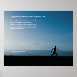 Lungfunktionshöjning med Chiropraktik Poster