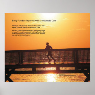 Lungfunktionshöjning med Chiropraktik Poster