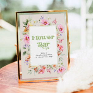Lunghaj Flower pub Poster