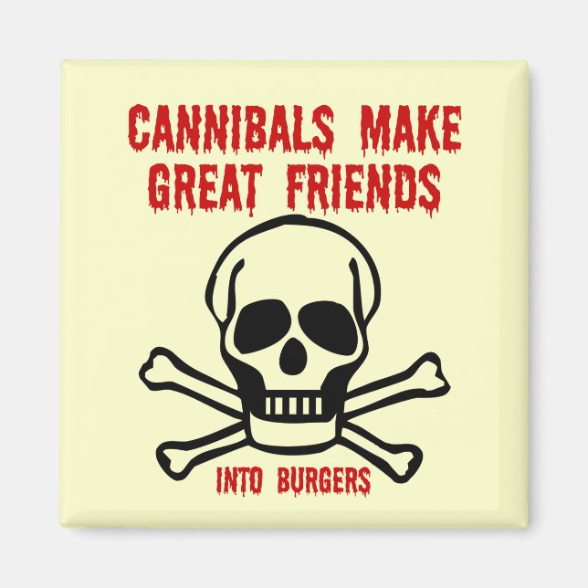 Lungkannibals Magnet (Framsidan)