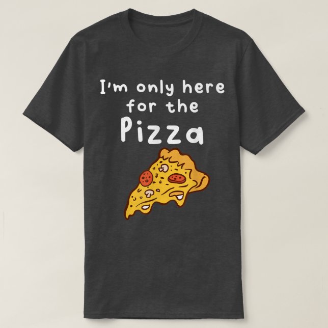 Lungny biet i Pizza T-Shirt (Design framsida)