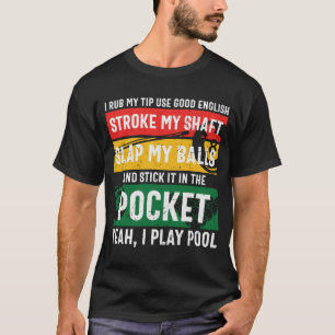 Lungny Billiards som säger Retro T Shirt
