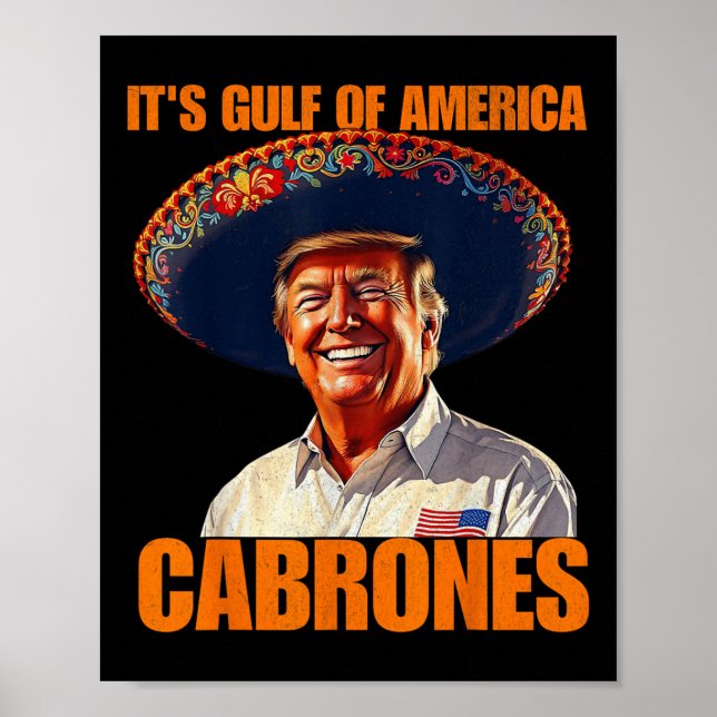 Lungny Bukt i USA Cabrones 2025 Amerika Poster (Framsidan)