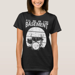 Lungny Drummer Art För manar Women Drum Set Drummi T Shirt