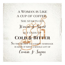 Lungny Giftermål som kaffetruggtypografi av Retro