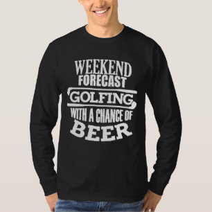 Lungny Golf Citote För manar Golf Helg Beer T Shirt