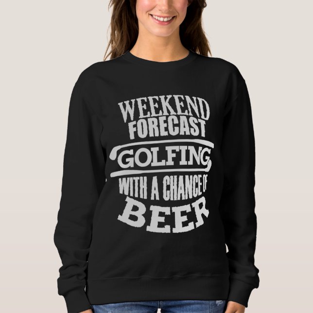 Lungny Golf Citote För manar Golf Helg Beer T Shirt (Framsida)