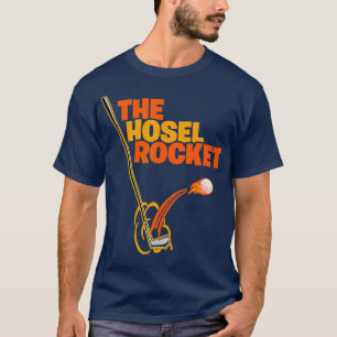 Lungny Golf-Klubben sköt Hosel Rocket Golfer Boll T Shirt