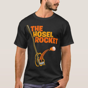 Lungny Golf-Klubben sköt Hosel Rocket Golfer Boll T Shirt