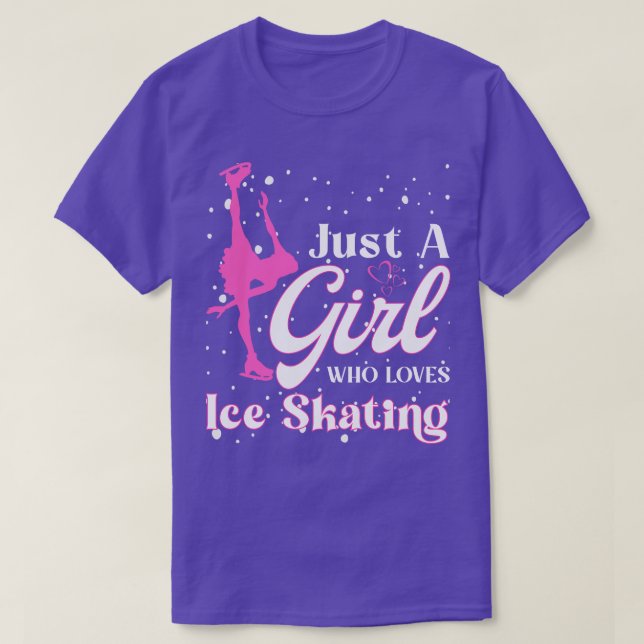 Lungny Ice Skating Skater Figur Skating Sport T Shirt (Design framsida)