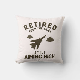 Lungny Luft force Pension som säger för Retiree Kudde