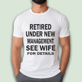 Lungny Pappa eller Make Pension vit T Shirt
