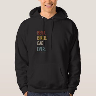 Lungny Pappa Shirts Bästa Biker Pappa någonsin Shi Hoodie